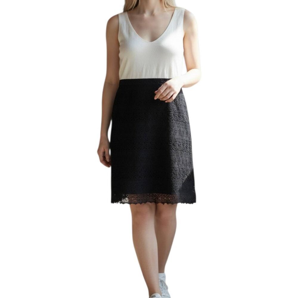 NWT ANNE TAYLOR LOFT Sleeveless V-Neck Midi Dress Size 00P
